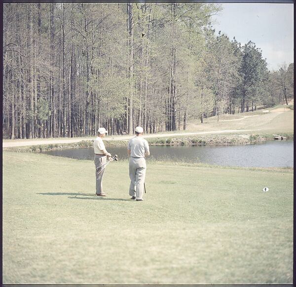[244 Views of British Golf Courses Including Pinehurst, St. Andrews, Scotland (1956), and Hartsbourne, England (1954) for Sports Illustrated Article, "St. Andrews," July 1, 1957], Walker Evans (American, St. Louis, Missouri 1903–1975 New Haven, Connecticut), Color film transparency