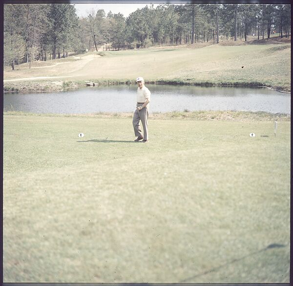 [244 Views of British Golf Courses Including Pinehurst, St. Andrews, Scotland (1956), and Hartsbourne, England (1954) for Sports Illustrated Article, "St. Andrews," July 1, 1957], Walker Evans (American, St. Louis, Missouri 1903–1975 New Haven, Connecticut), Color film transparency