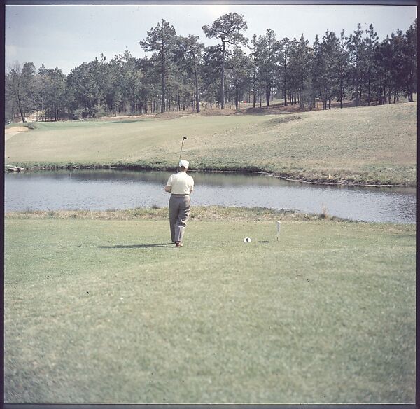 [244 Views of British Golf Courses Including Pinehurst, St. Andrews, Scotland (1956), and Hartsbourne, England (1954) for Sports Illustrated Article, "St. Andrews," July 1, 1957], Walker Evans (American, St. Louis, Missouri 1903–1975 New Haven, Connecticut), Color film transparency