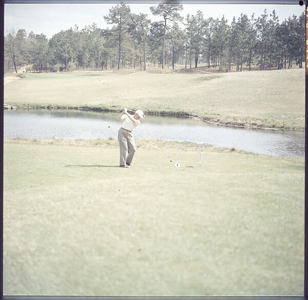 [244 Views of British Golf Courses Including Pinehurst, St. Andrews, Scotland (1956), and Hartsbourne, England (1954) for Sports Illustrated Article, "St. Andrews," July 1, 1957], Walker Evans (American, St. Louis, Missouri 1903–1975 New Haven, Connecticut), Color film transparency