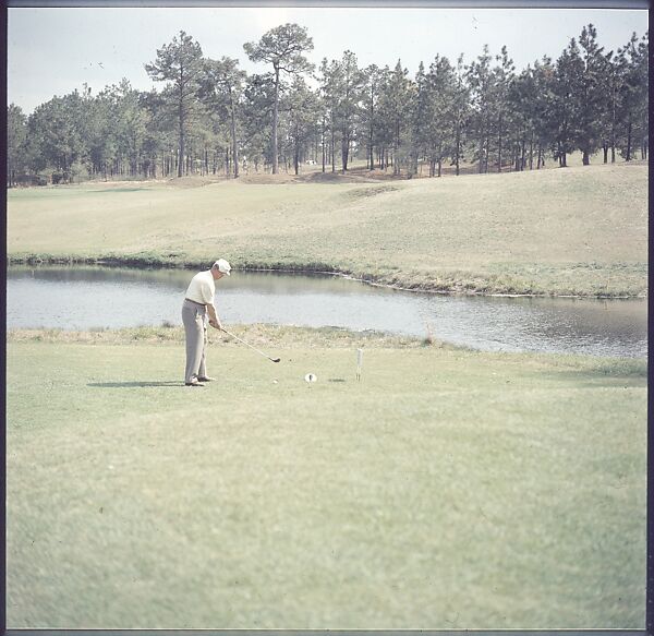 [244 Views of British Golf Courses Including Pinehurst, St. Andrews, Scotland (1956), and Hartsbourne, England (1954) for Sports Illustrated Article, "St. Andrews," July 1, 1957], Walker Evans (American, St. Louis, Missouri 1903–1975 New Haven, Connecticut), Color film transparency