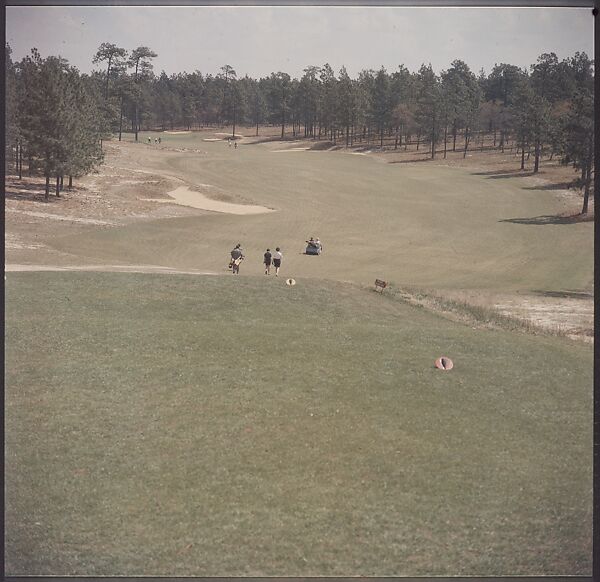 [244 Views of British Golf Courses Including Pinehurst, St. Andrews, Scotland (1956), and Hartsbourne, England (1954) for Sports Illustrated Article, "St. Andrews," July 1, 1957], Walker Evans (American, St. Louis, Missouri 1903–1975 New Haven, Connecticut), Color film transparency