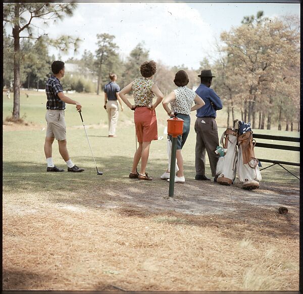 [244 Views of British Golf Courses Including Pinehurst, St. Andrews, Scotland (1956), and Hartsbourne, England (1954) for Sports Illustrated Article, "St. Andrews," July 1, 1957], Walker Evans (American, St. Louis, Missouri 1903–1975 New Haven, Connecticut), Color film transparency