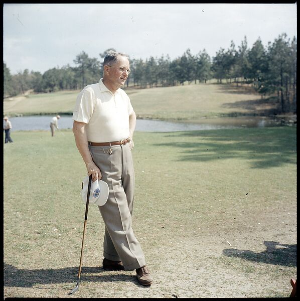 [244 Views of British Golf Courses Including Pinehurst, St. Andrews, Scotland (1956), and Hartsbourne, England (1954) for Sports Illustrated Article, "St. Andrews," July 1, 1957], Walker Evans (American, St. Louis, Missouri 1903–1975 New Haven, Connecticut), Color film transparency