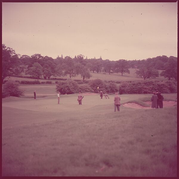 [244 Views of British Golf Courses Including Pinehurst, St. Andrews, Scotland (1956), and Hartsbourne, England (1954) for Sports Illustrated Article, "St. Andrews," July 1, 1957], Walker Evans (American, St. Louis, Missouri 1903–1975 New Haven, Connecticut), Color film transparency