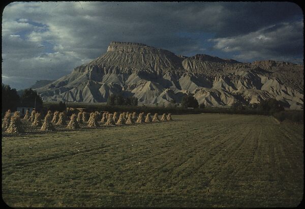[210 Landscape Views from Train Window: "California Zephyr Train Trip" and "Chicago Train Trip"], Walker Evans (American, St. Louis, Missouri 1903–1975 New Haven, Connecticut), Color film transparency