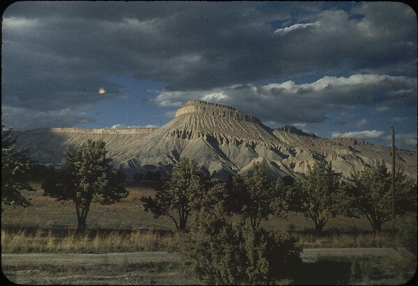 [210 Landscape Views from Train Window: "California Zephyr Train Trip" and "Chicago Train Trip"], Walker Evans (American, St. Louis, Missouri 1903–1975 New Haven, Connecticut), Color film transparency