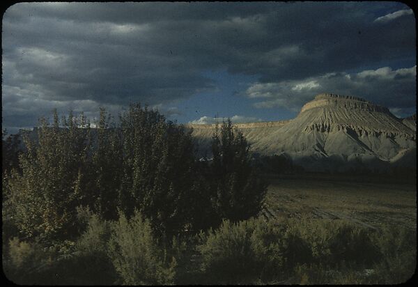 [210 Landscape Views from Train Window: "California Zephyr Train Trip" and "Chicago Train Trip"], Walker Evans (American, St. Louis, Missouri 1903–1975 New Haven, Connecticut), Color film transparency