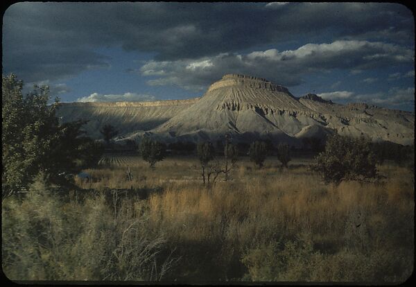 [210 Landscape Views from Train Window: "California Zephyr Train Trip" and "Chicago Train Trip"], Walker Evans (American, St. Louis, Missouri 1903–1975 New Haven, Connecticut), Color film transparency