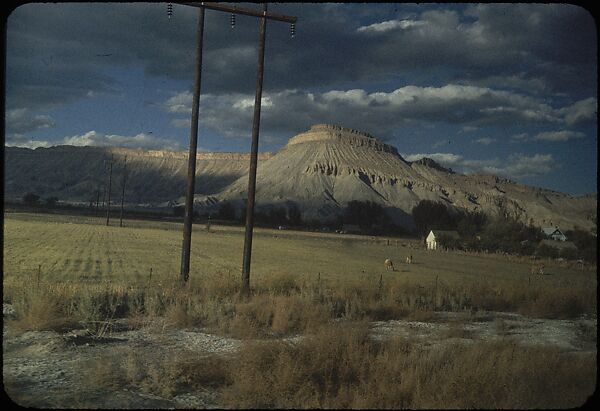 [210 Landscape Views from Train Window: "California Zephyr Train Trip" and "Chicago Train Trip"], Walker Evans (American, St. Louis, Missouri 1903–1975 New Haven, Connecticut), Color film transparency