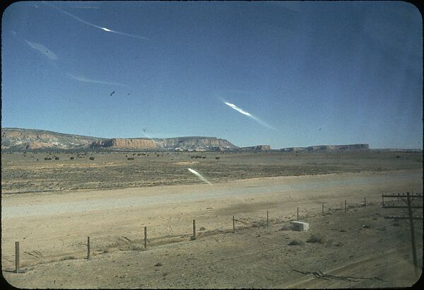 [210 Landscape Views from Train Window: "California Zephyr Train Trip" and "Chicago Train Trip"], Walker Evans (American, St. Louis, Missouri 1903–1975 New Haven, Connecticut), Color film transparency