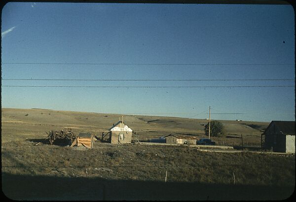 [210 Landscape Views from Train Window: "California Zephyr Train Trip" and "Chicago Train Trip"], Walker Evans (American, St. Louis, Missouri 1903–1975 New Haven, Connecticut), Color film transparency