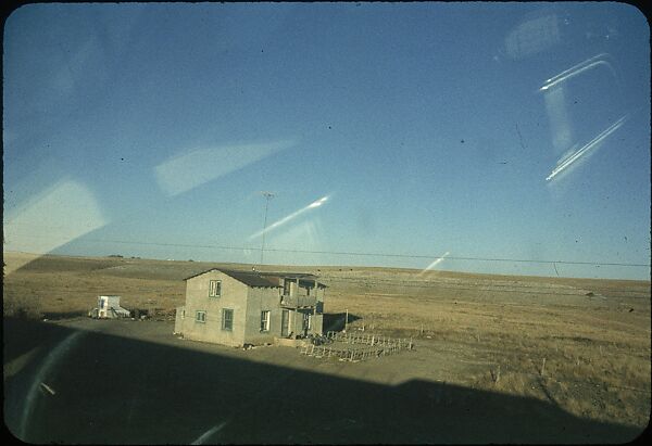 [210 Landscape Views from Train Window: "California Zephyr Train Trip" and "Chicago Train Trip"], Walker Evans (American, St. Louis, Missouri 1903–1975 New Haven, Connecticut), Color film transparency