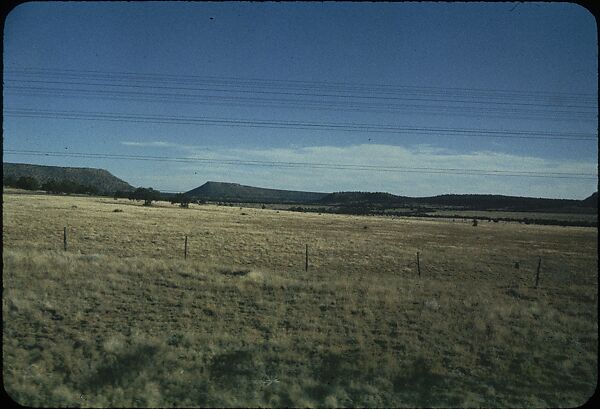 [210 Landscape Views from Train Window: "California Zephyr Train Trip" and "Chicago Train Trip"], Walker Evans (American, St. Louis, Missouri 1903–1975 New Haven, Connecticut), Color film transparency
