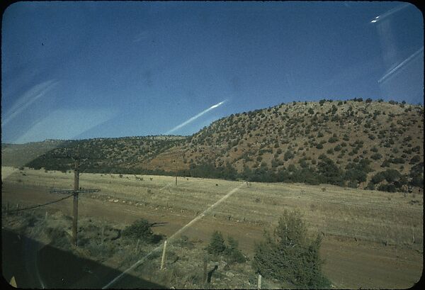 [210 Landscape Views from Train Window: "California Zephyr Train Trip" and "Chicago Train Trip"], Walker Evans (American, St. Louis, Missouri 1903–1975 New Haven, Connecticut), Color film transparency