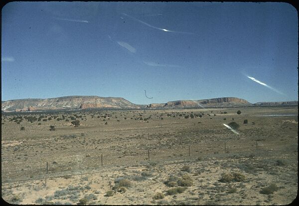 [210 Landscape Views from Train Window: "California Zephyr Train Trip" and "Chicago Train Trip"], Walker Evans (American, St. Louis, Missouri 1903–1975 New Haven, Connecticut), Color film transparency