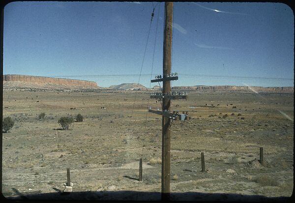 [210 Landscape Views from Train Window: "California Zephyr Train Trip" and "Chicago Train Trip"], Walker Evans (American, St. Louis, Missouri 1903–1975 New Haven, Connecticut), Color film transparency