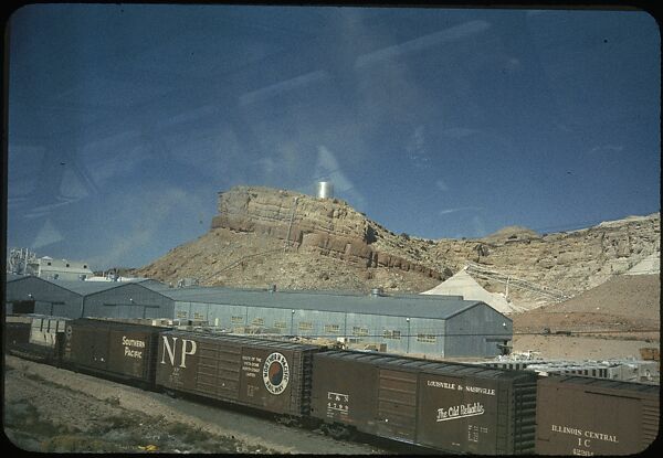 [210 Landscape Views from Train Window: "California Zephyr Train Trip" and "Chicago Train Trip"], Walker Evans (American, St. Louis, Missouri 1903–1975 New Haven, Connecticut), Color film transparency