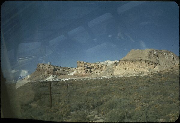 [210 Landscape Views from Train Window: "California Zephyr Train Trip" and "Chicago Train Trip"], Walker Evans (American, St. Louis, Missouri 1903–1975 New Haven, Connecticut), Color film transparency