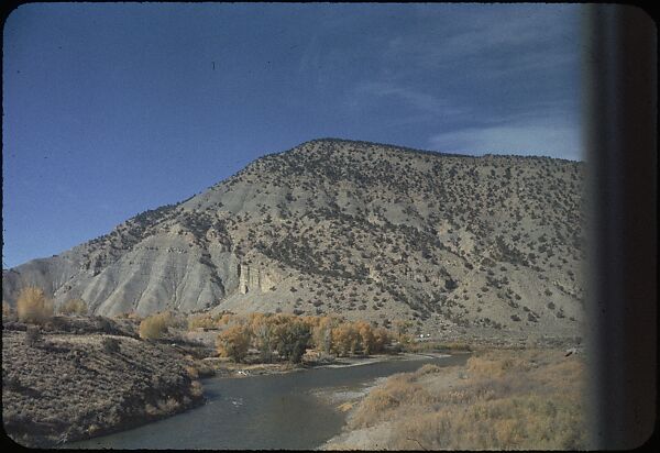[210 Landscape Views from Train Window: "California Zephyr Train Trip" and "Chicago Train Trip"], Walker Evans (American, St. Louis, Missouri 1903–1975 New Haven, Connecticut), Color film transparency