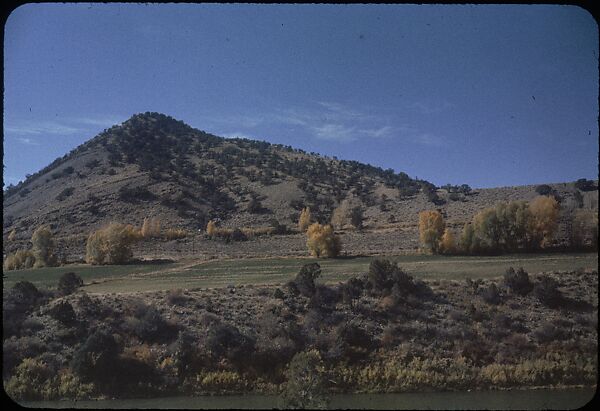 [210 Landscape Views from Train Window: "California Zephyr Train Trip" and "Chicago Train Trip"], Walker Evans (American, St. Louis, Missouri 1903–1975 New Haven, Connecticut), Color film transparency