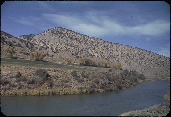[210 Landscape Views from Train Window: "California Zephyr Train Trip" and "Chicago Train Trip"], Walker Evans (American, St. Louis, Missouri 1903–1975 New Haven, Connecticut), Color film transparency