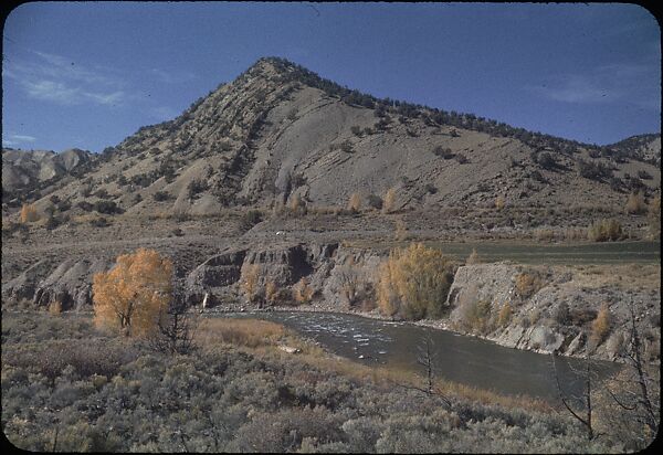 [210 Landscape Views from Train Window: "California Zephyr Train Trip" and "Chicago Train Trip"], Walker Evans (American, St. Louis, Missouri 1903–1975 New Haven, Connecticut), Color film transparency