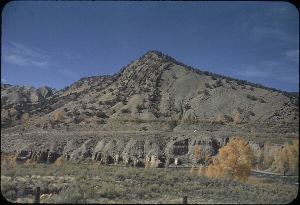 [210 Landscape Views from Train Window: "California Zephyr Train Trip" and "Chicago Train Trip"], Walker Evans (American, St. Louis, Missouri 1903–1975 New Haven, Connecticut), Color film transparency