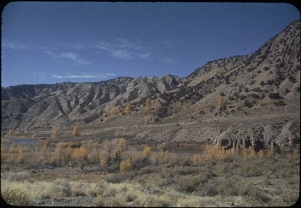 [210 Landscape Views from Train Window: "California Zephyr Train Trip" and "Chicago Train Trip"], Walker Evans (American, St. Louis, Missouri 1903–1975 New Haven, Connecticut), Color film transparency