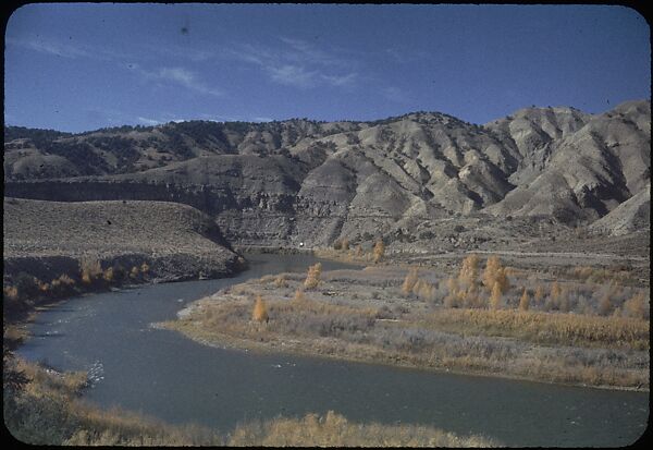 [210 Landscape Views from Train Window: "California Zephyr Train Trip" and "Chicago Train Trip"], Walker Evans (American, St. Louis, Missouri 1903–1975 New Haven, Connecticut), Color film transparency