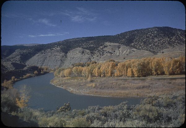 [210 Landscape Views from Train Window: "California Zephyr Train Trip" and "Chicago Train Trip"], Walker Evans (American, St. Louis, Missouri 1903–1975 New Haven, Connecticut), Color film transparency