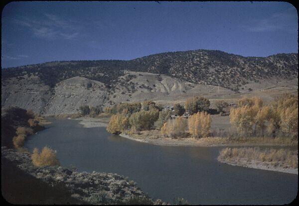 [210 Landscape Views from Train Window: "California Zephyr Train Trip" and "Chicago Train Trip"], Walker Evans (American, St. Louis, Missouri 1903–1975 New Haven, Connecticut), Color film transparency