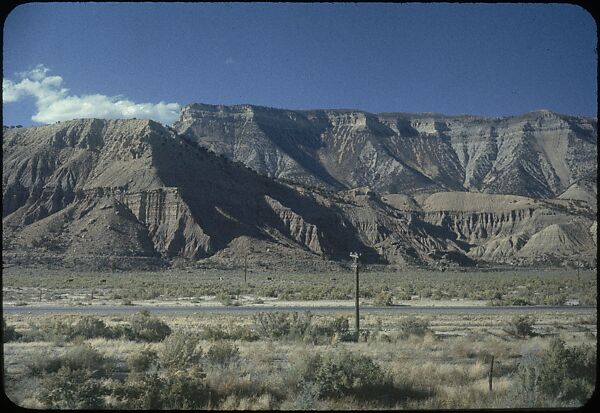 [210 Landscape Views from Train Window: "California Zephyr Train Trip" and "Chicago Train Trip"], Walker Evans (American, St. Louis, Missouri 1903–1975 New Haven, Connecticut), Color film transparency