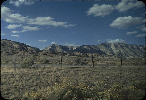 [210 Landscape Views from Train Window: "California Zephyr Train Trip" and "Chicago Train Trip"], Walker Evans (American, St. Louis, Missouri 1903–1975 New Haven, Connecticut), Color film transparency