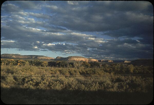 [210 Landscape Views from Train Window: "California Zephyr Train Trip" and "Chicago Train Trip"], Walker Evans (American, St. Louis, Missouri 1903–1975 New Haven, Connecticut), Color film transparency