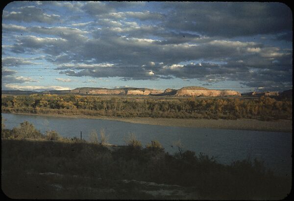 [210 Landscape Views from Train Window: "California Zephyr Train Trip" and "Chicago Train Trip"], Walker Evans (American, St. Louis, Missouri 1903–1975 New Haven, Connecticut), Color film transparency