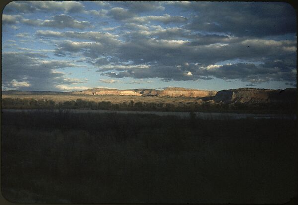 [210 Landscape Views from Train Window: "California Zephyr Train Trip" and "Chicago Train Trip"], Walker Evans (American, St. Louis, Missouri 1903–1975 New Haven, Connecticut), Color film transparency