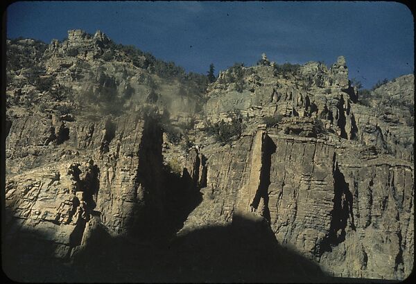 [210 Landscape Views from Train Window: "California Zephyr Train Trip" and "Chicago Train Trip"], Walker Evans (American, St. Louis, Missouri 1903–1975 New Haven, Connecticut), Color film transparency