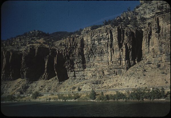 [210 Landscape Views from Train Window: "California Zephyr Train Trip" and "Chicago Train Trip"], Walker Evans (American, St. Louis, Missouri 1903–1975 New Haven, Connecticut), Color film transparency