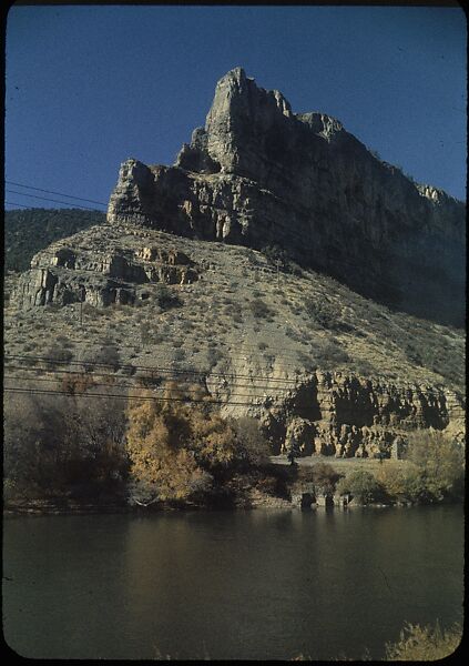 [210 Landscape Views from Train Window: "California Zephyr Train Trip" and "Chicago Train Trip"], Walker Evans (American, St. Louis, Missouri 1903–1975 New Haven, Connecticut), Color film transparency