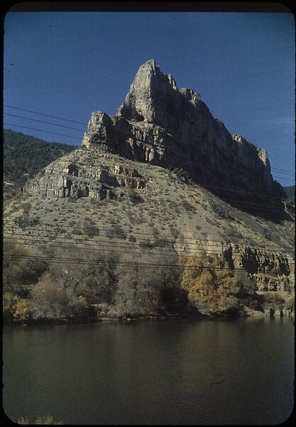 [210 Landscape Views from Train Window: "California Zephyr Train Trip" and "Chicago Train Trip"], Walker Evans (American, St. Louis, Missouri 1903–1975 New Haven, Connecticut), Color film transparency