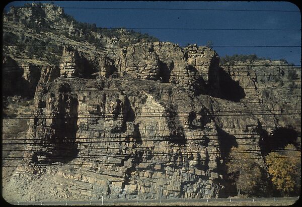 [210 Landscape Views from Train Window: "California Zephyr Train Trip" and "Chicago Train Trip"], Walker Evans (American, St. Louis, Missouri 1903–1975 New Haven, Connecticut), Color film transparency