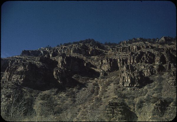 [210 Landscape Views from Train Window: "California Zephyr Train Trip" and "Chicago Train Trip"], Walker Evans (American, St. Louis, Missouri 1903–1975 New Haven, Connecticut), Color film transparency