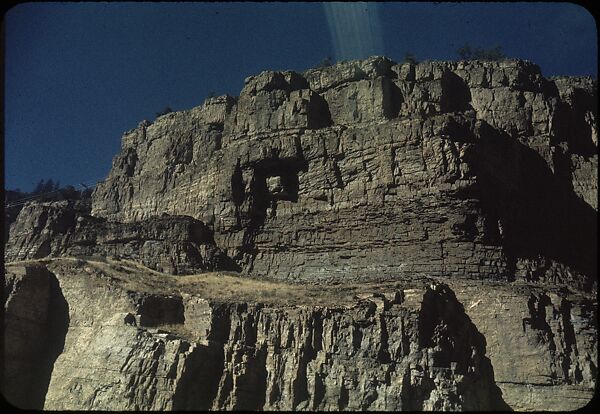 [210 Landscape Views from Train Window: "California Zephyr Train Trip" and "Chicago Train Trip"], Walker Evans (American, St. Louis, Missouri 1903–1975 New Haven, Connecticut), Color film transparency