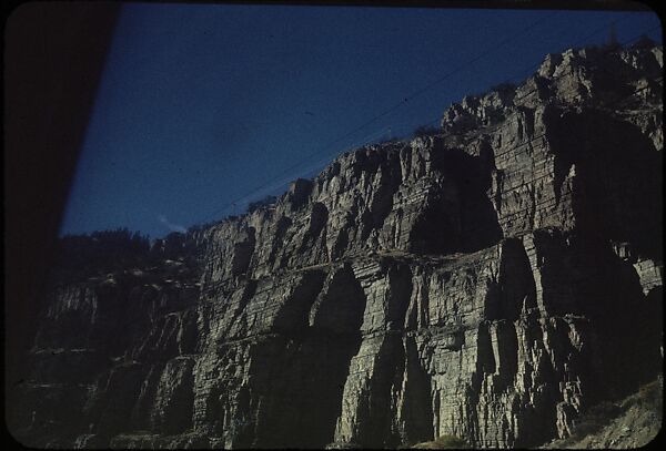 [210 Landscape Views from Train Window: "California Zephyr Train Trip" and "Chicago Train Trip"], Walker Evans (American, St. Louis, Missouri 1903–1975 New Haven, Connecticut), Color film transparency