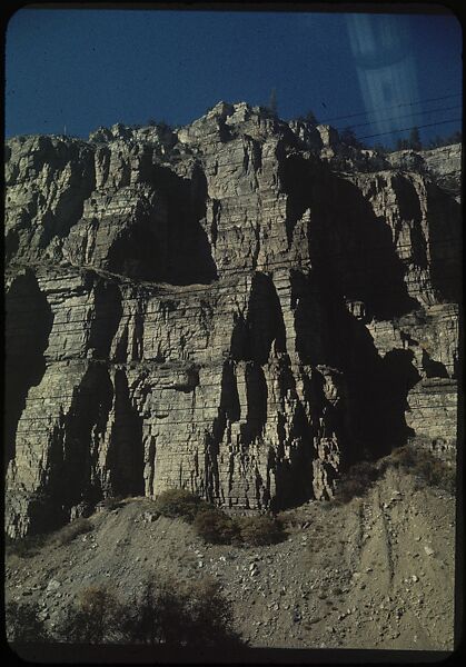 [210 Landscape Views from Train Window: "California Zephyr Train Trip" and "Chicago Train Trip"], Walker Evans (American, St. Louis, Missouri 1903–1975 New Haven, Connecticut), Color film transparency