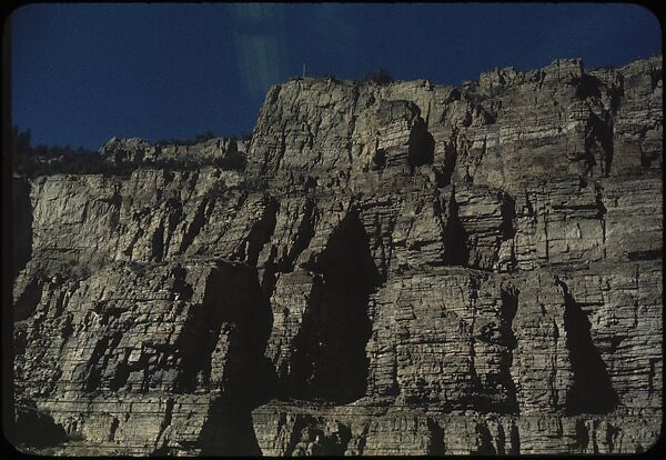 [210 Landscape Views from Train Window: "California Zephyr Train Trip" and "Chicago Train Trip"], Walker Evans (American, St. Louis, Missouri 1903–1975 New Haven, Connecticut), Color film transparency