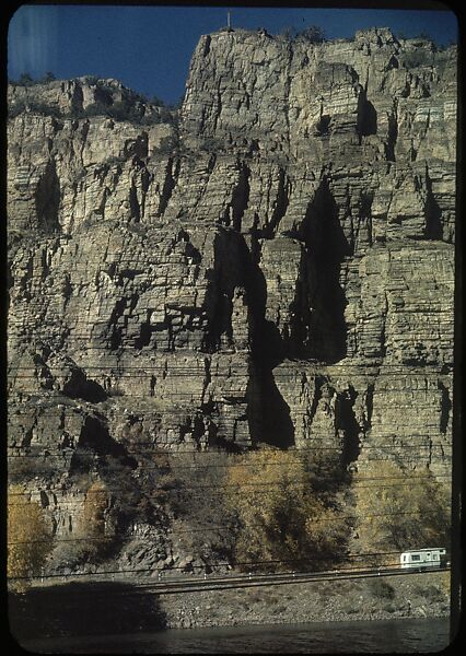 [210 Landscape Views from Train Window: "California Zephyr Train Trip" and "Chicago Train Trip"], Walker Evans (American, St. Louis, Missouri 1903–1975 New Haven, Connecticut), Color film transparency