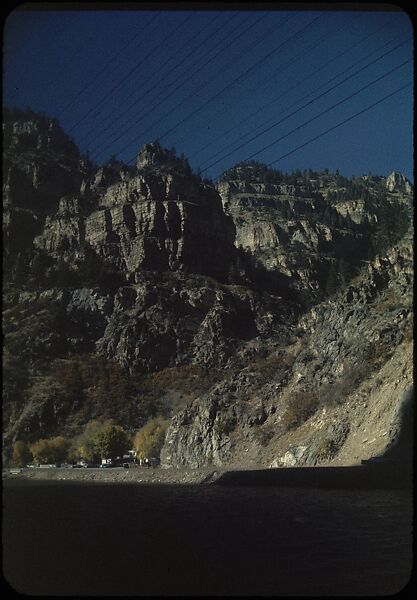 [210 Landscape Views from Train Window: "California Zephyr Train Trip" and "Chicago Train Trip"], Walker Evans (American, St. Louis, Missouri 1903–1975 New Haven, Connecticut), Color film transparency