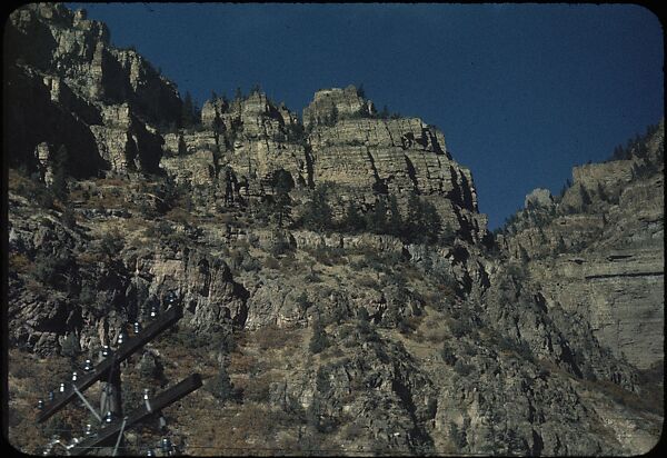 [210 Landscape Views from Train Window: "California Zephyr Train Trip" and "Chicago Train Trip"], Walker Evans (American, St. Louis, Missouri 1903–1975 New Haven, Connecticut), Color film transparency